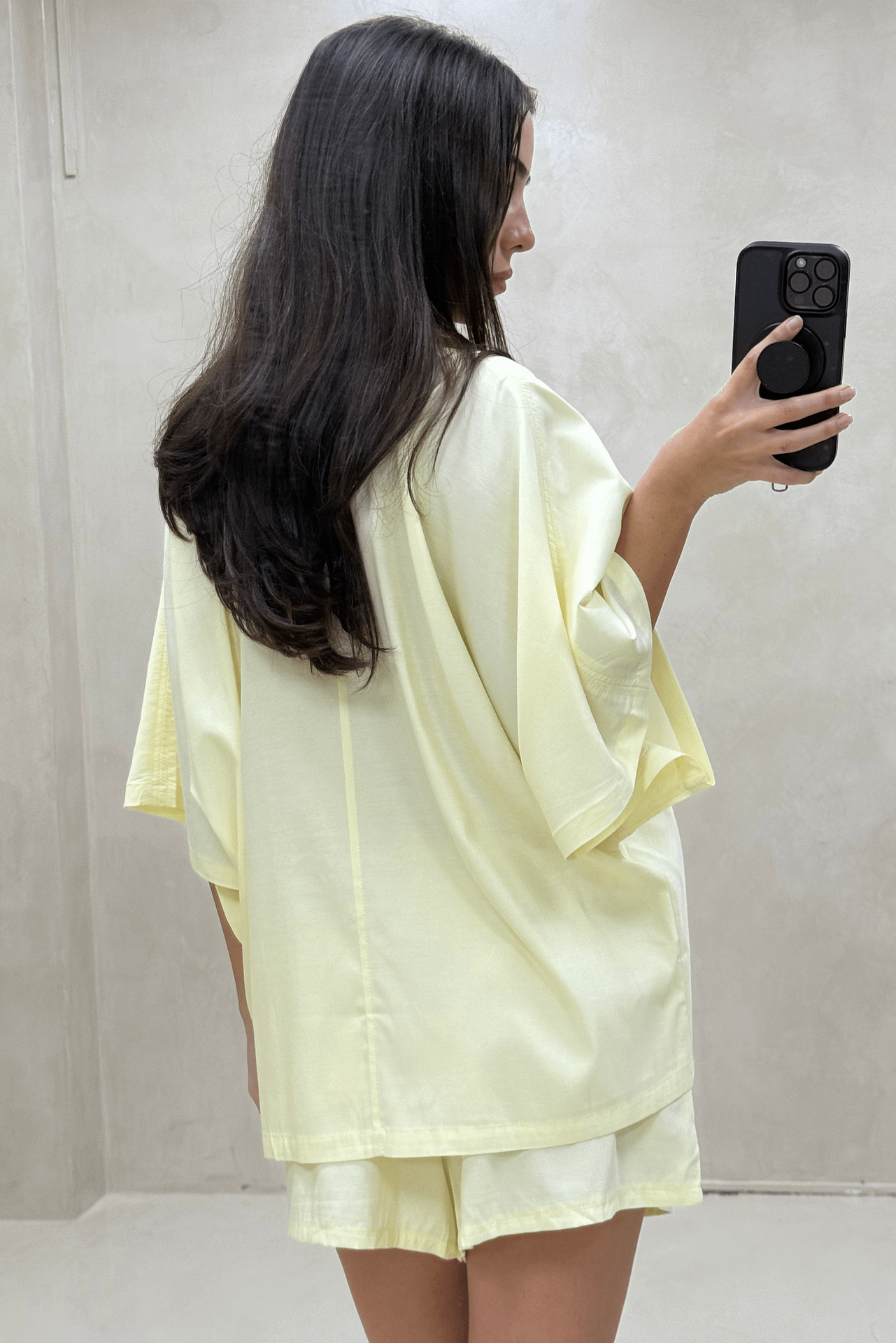 Camisa Tencel Manga Corta