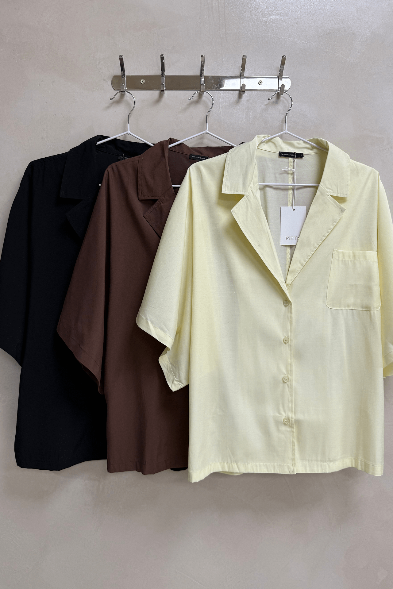 Camisa Tencel Manga Corta