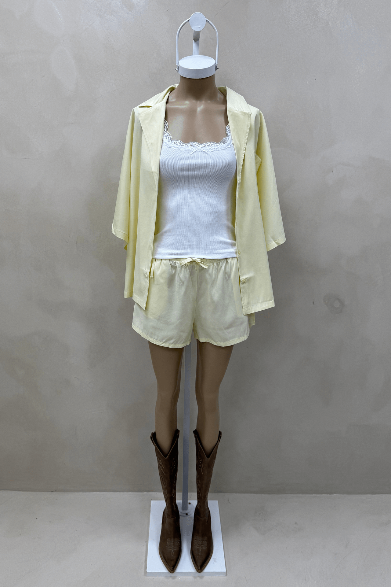 Camisa Tencel Manga Corta