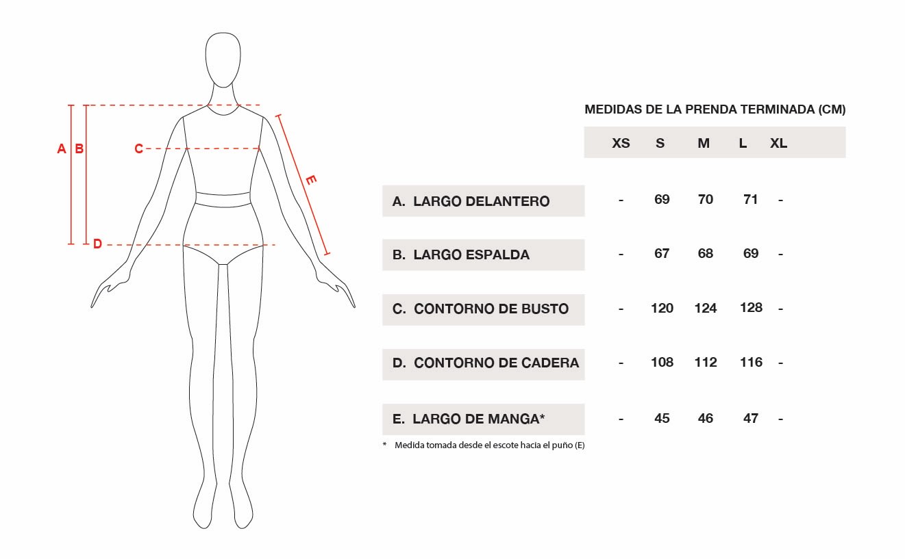 Tabla de talles