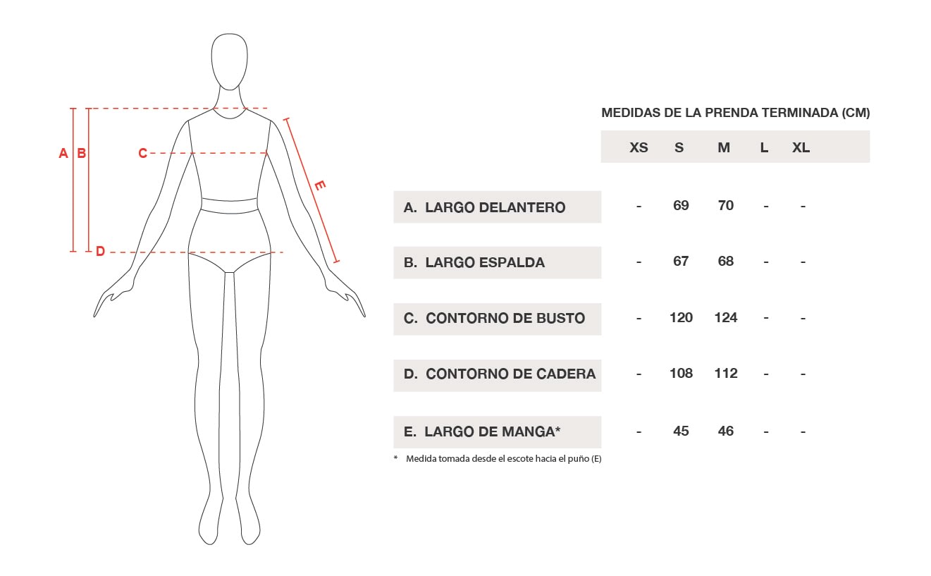 Tabla de talles