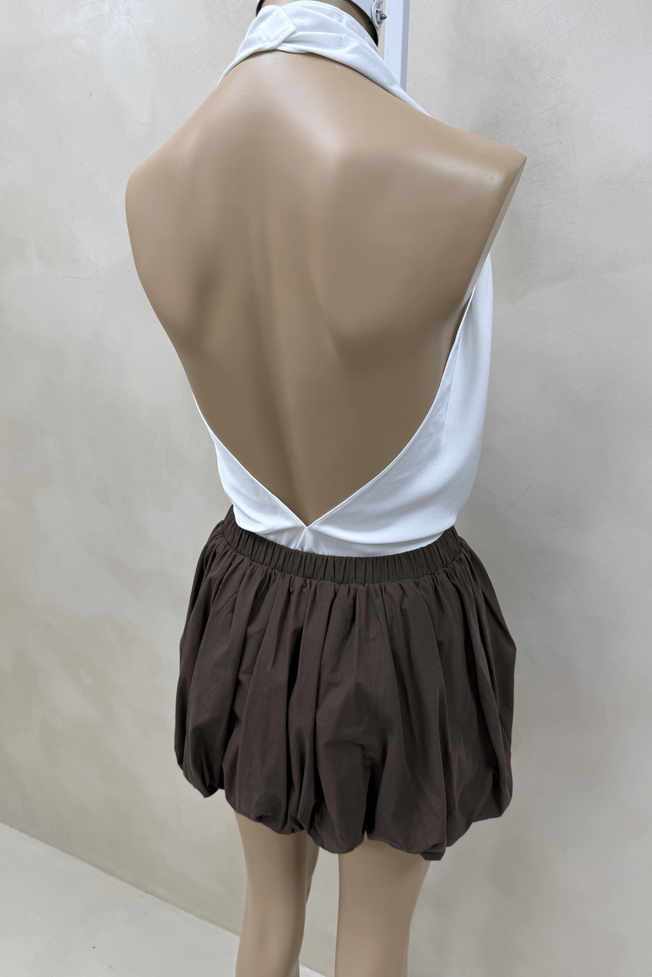 Top Halter Saten