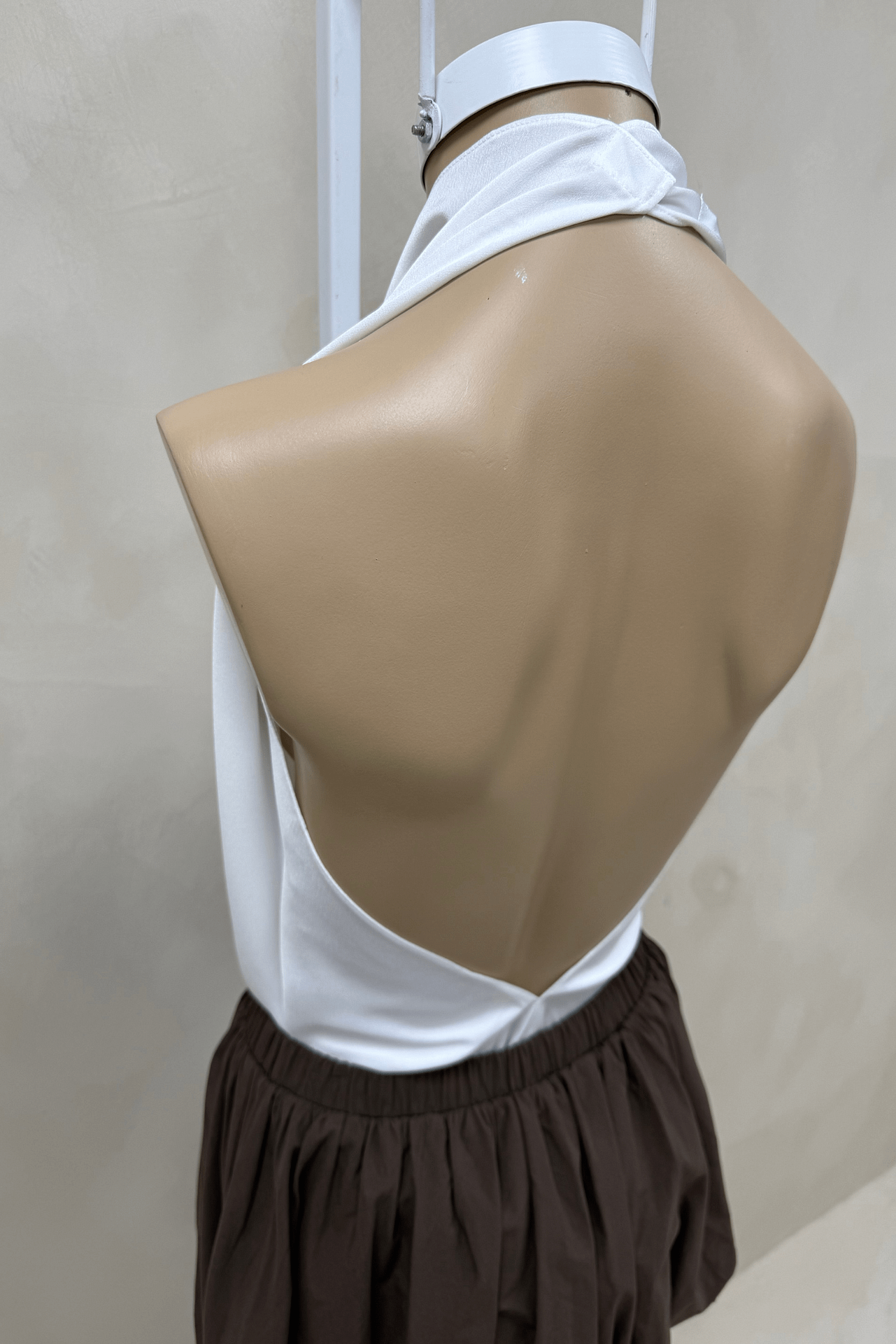 Top Halter Saten