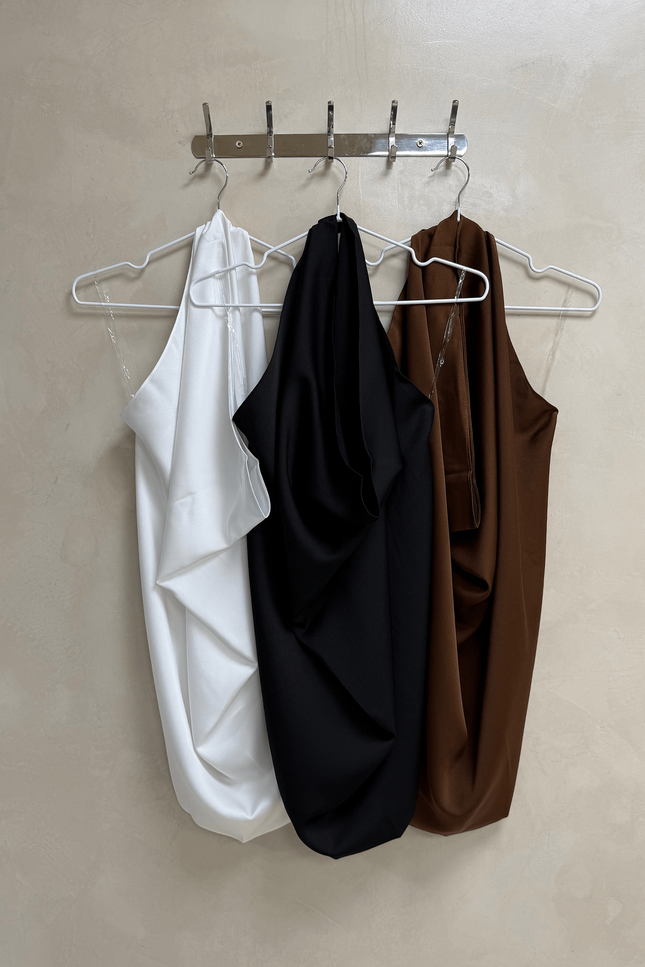 Top Halter Saten