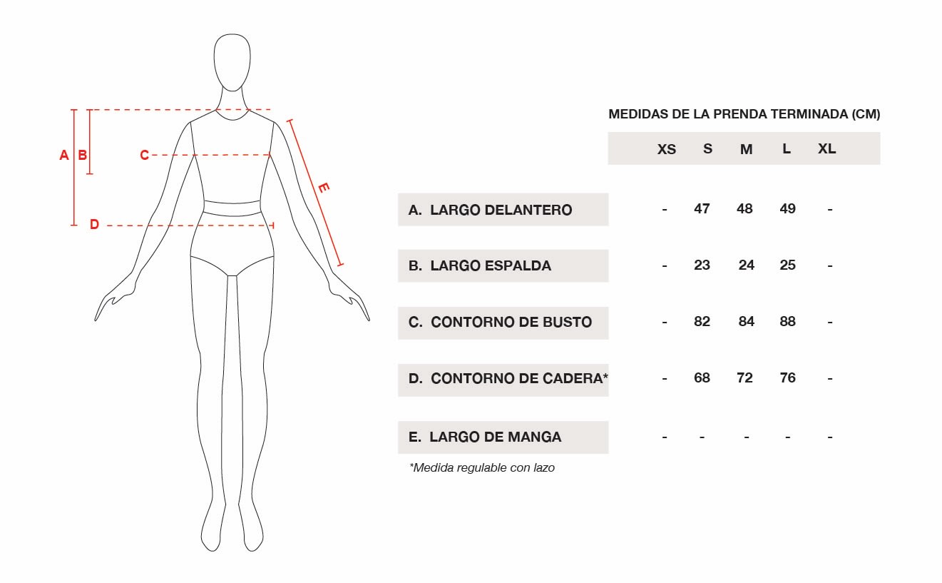Tabla de talles
