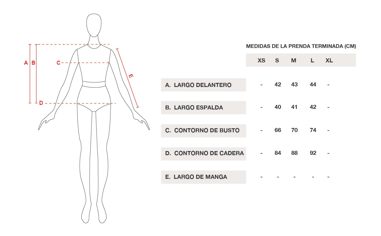Tabla de talles