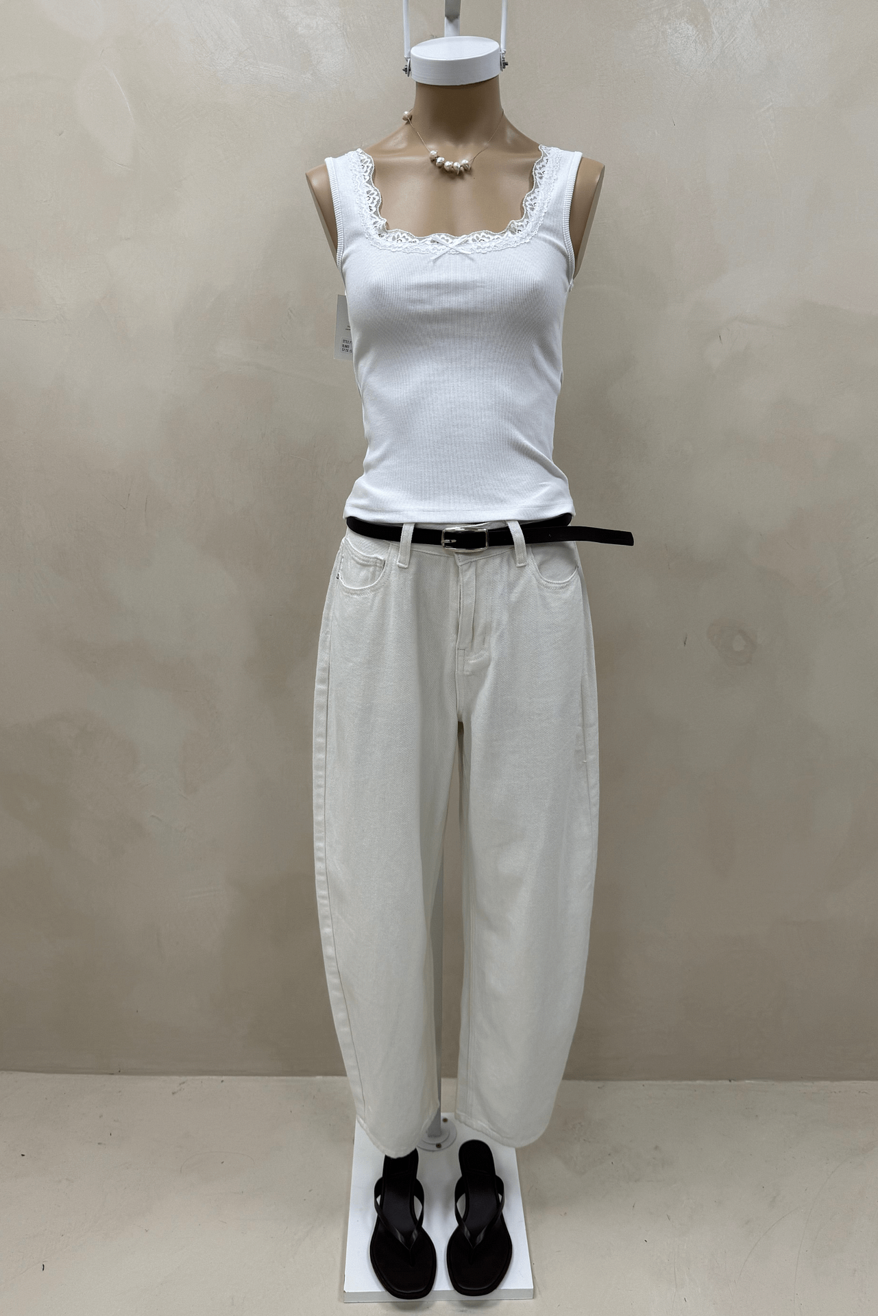 Top Luna Con Puntilla