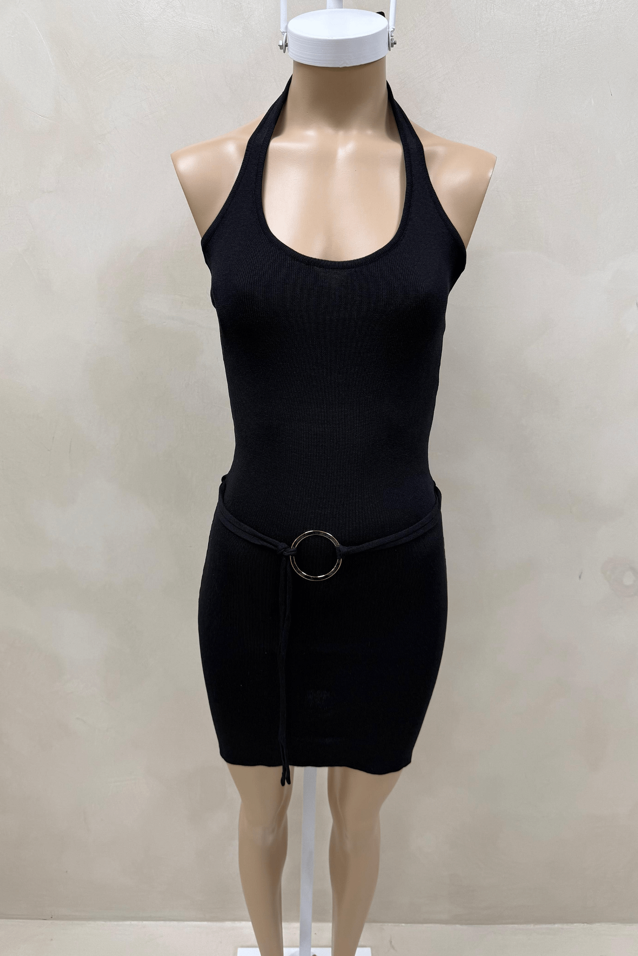 Vestido Tejido con Argolla