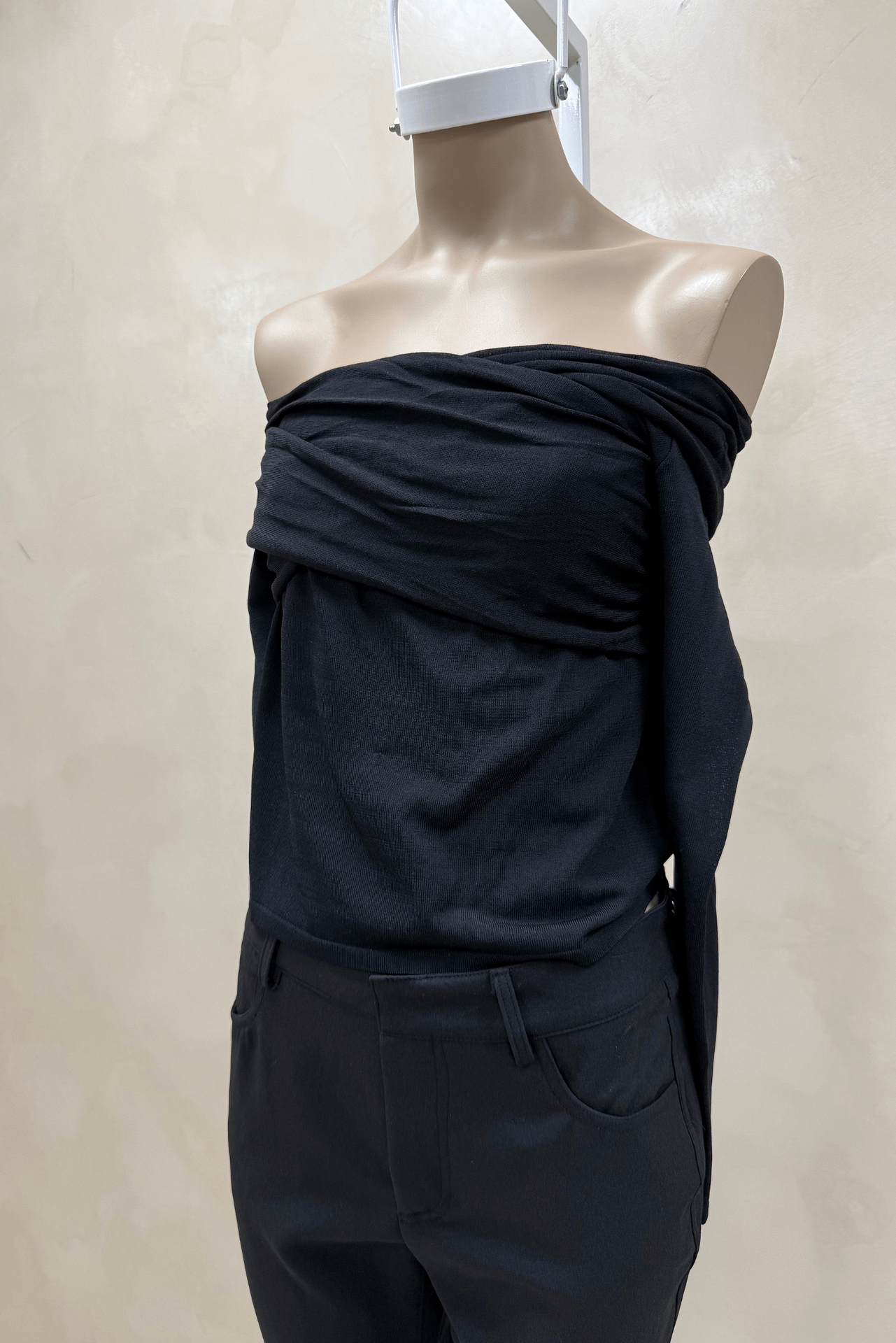 Top Tejido Off Shoulder Cruzado