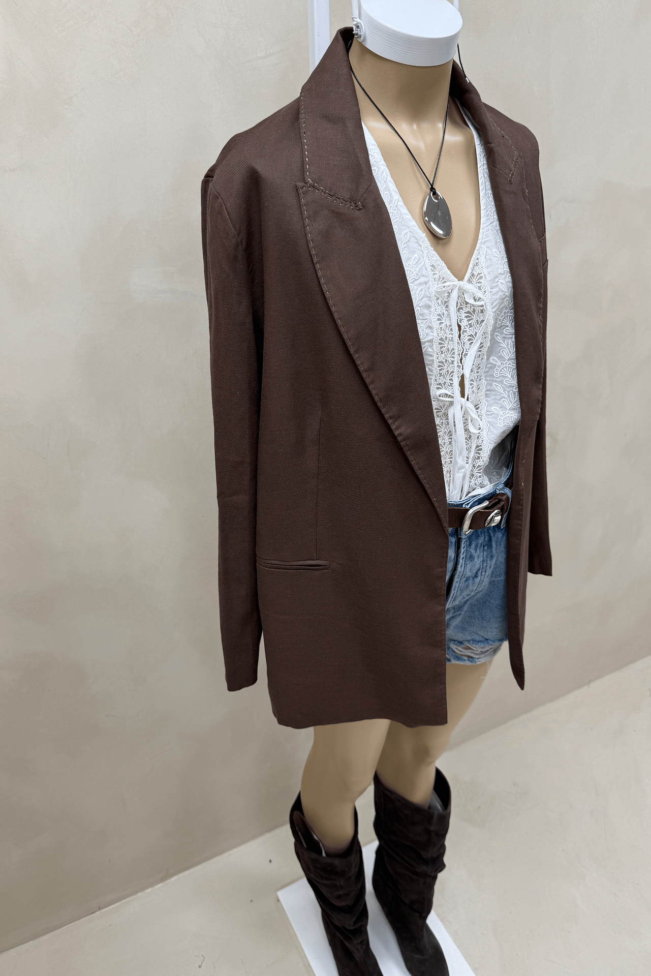 Blazer Lino con Lazo