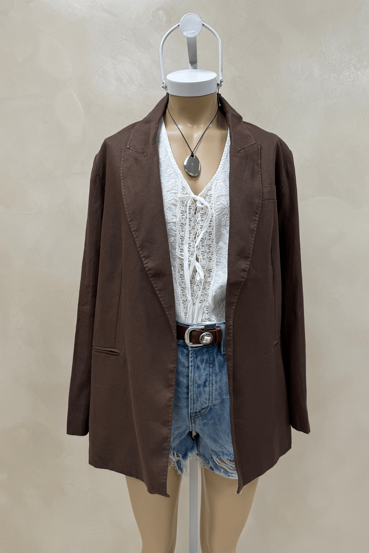 Blazer Lino con Lazo