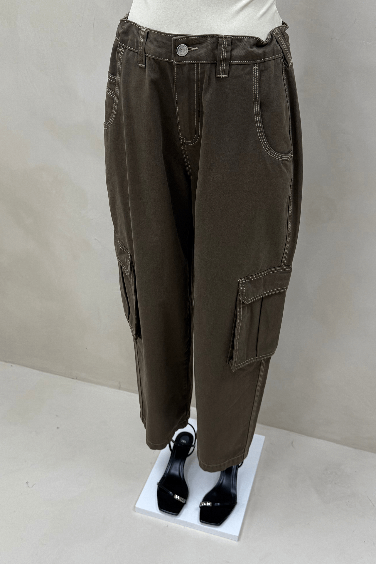 Pantalon Wide Cargo