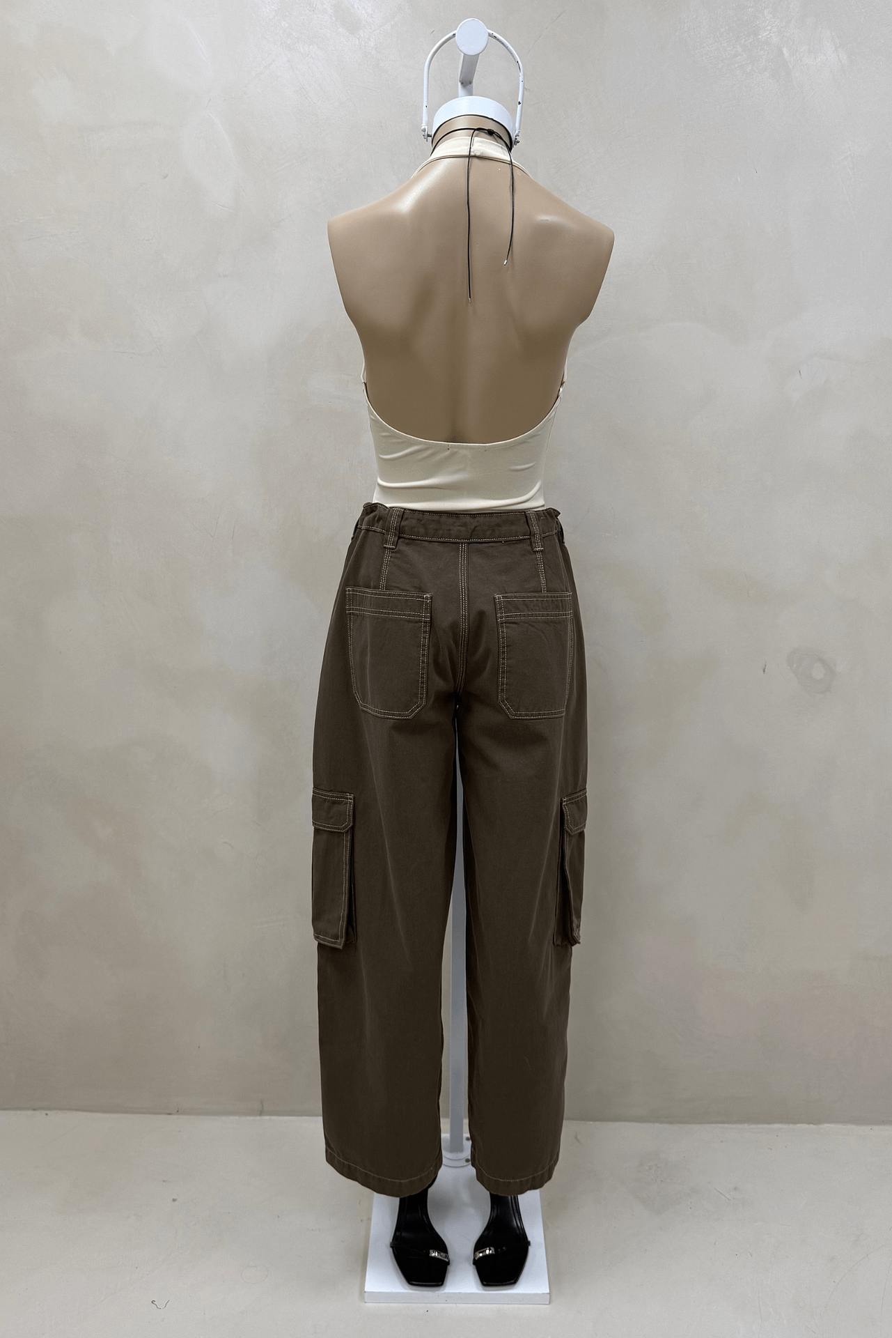 Pantalon Wide Cargo