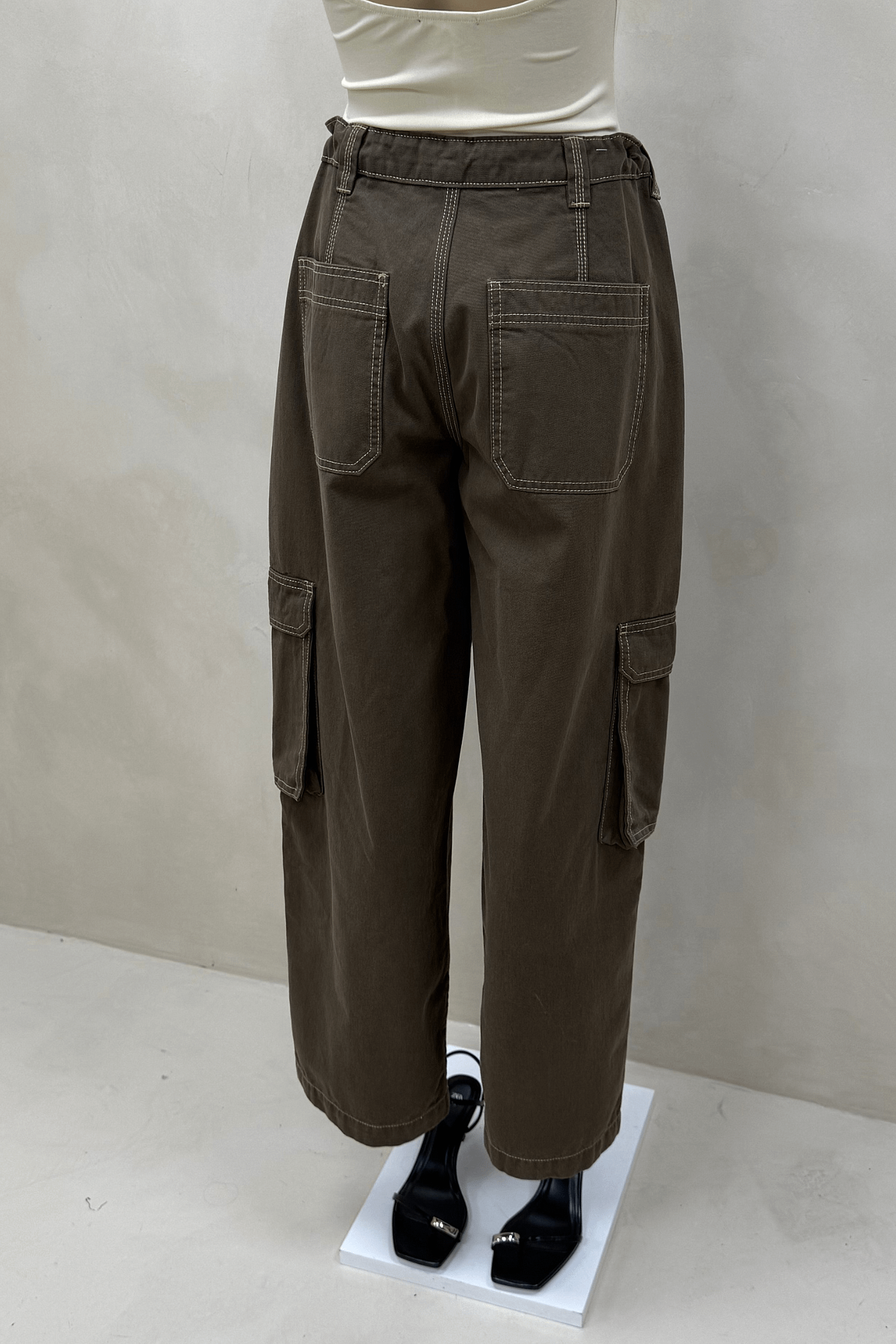 Pantalon Wide Cargo