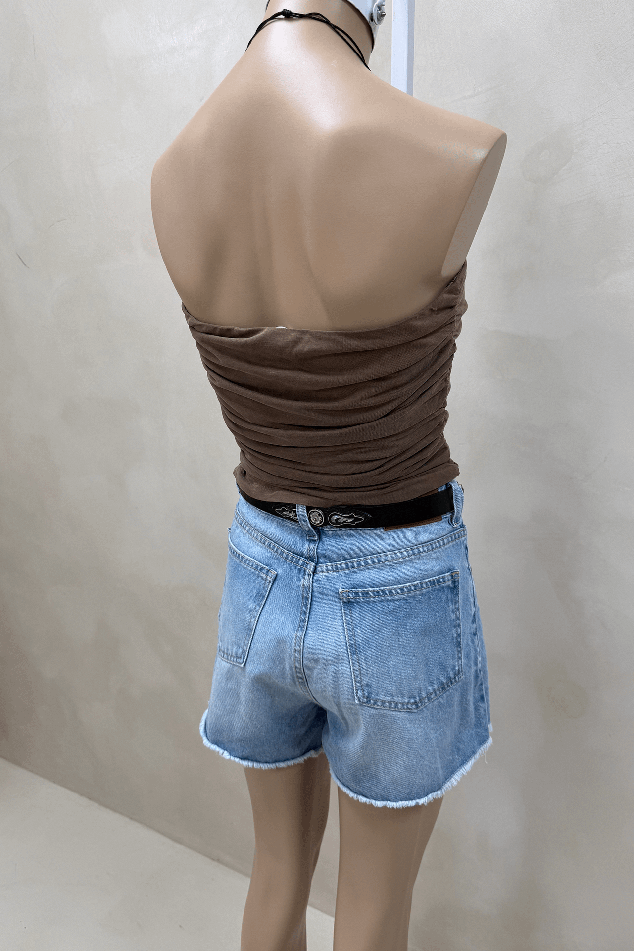 Top Strapless Frunces 