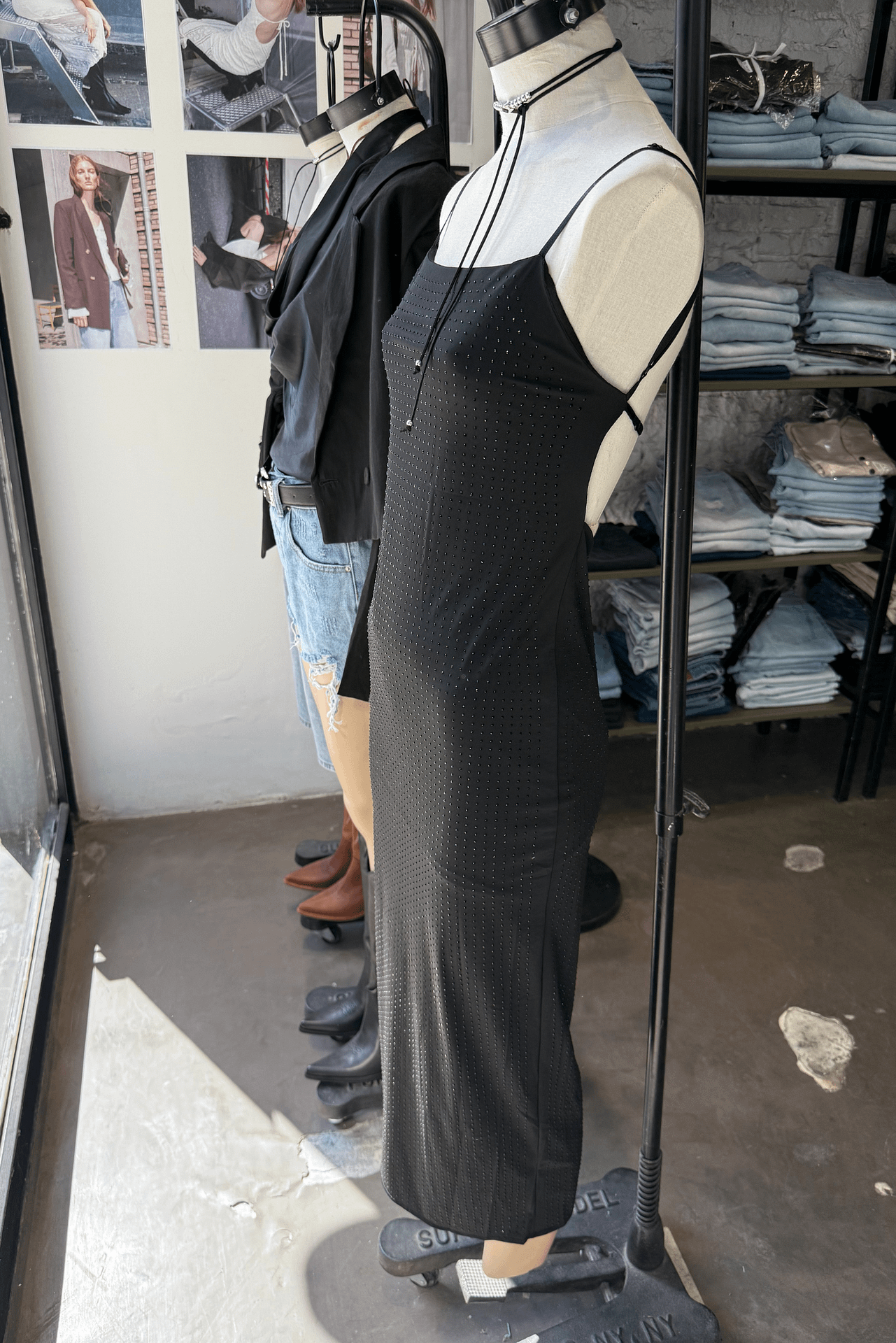 Vestido Strass