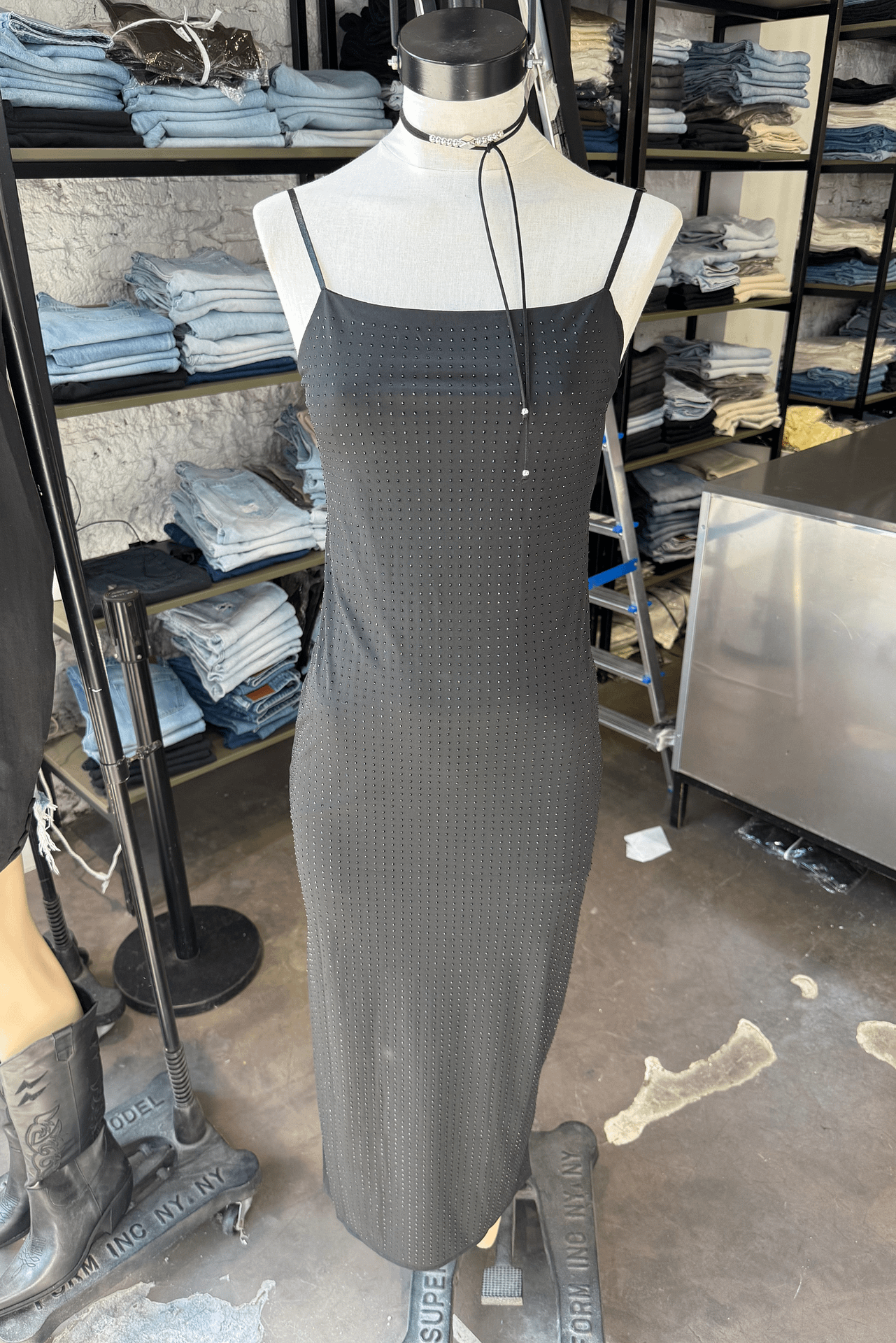 Vestido Strass