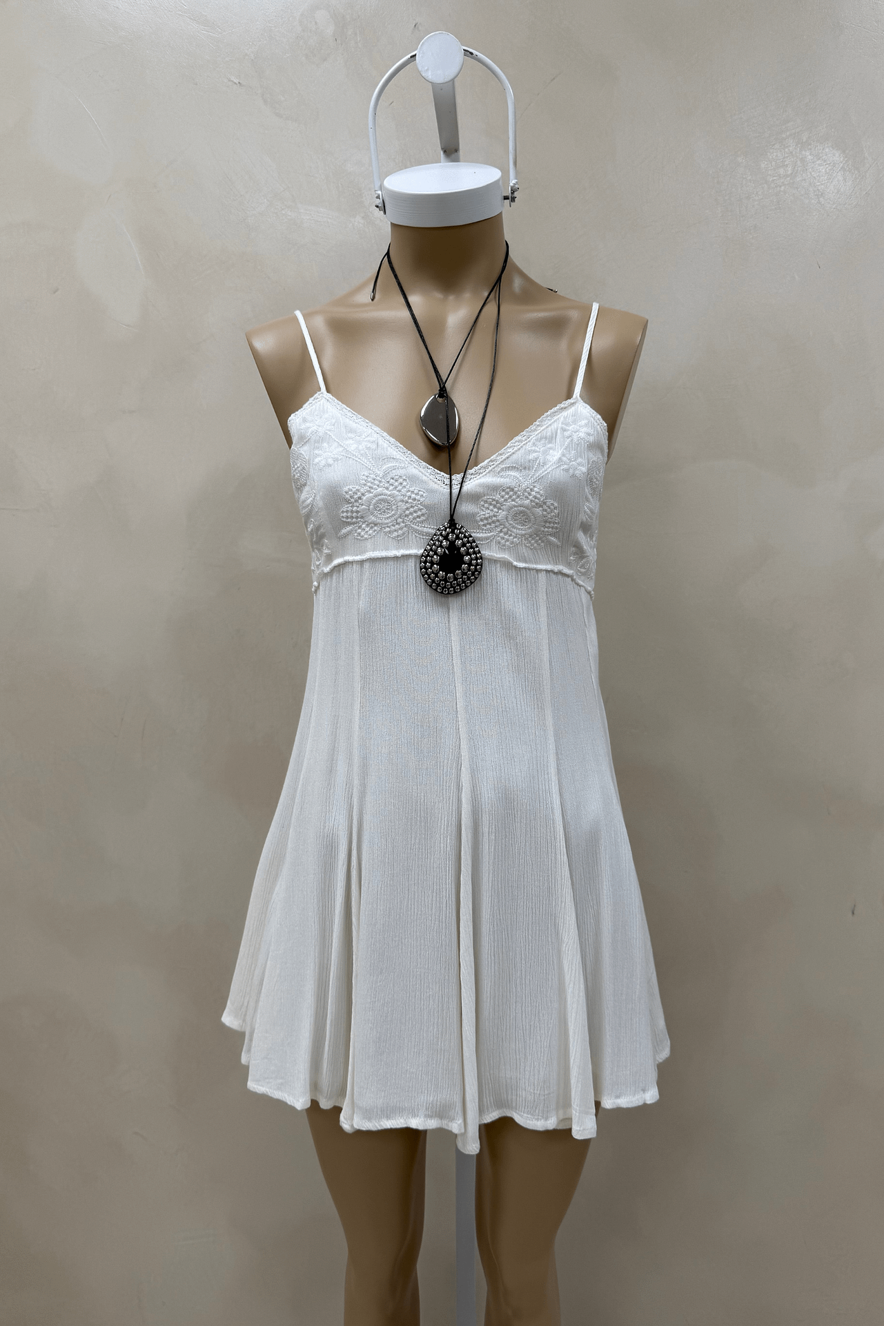Vestido Bambula Bordado