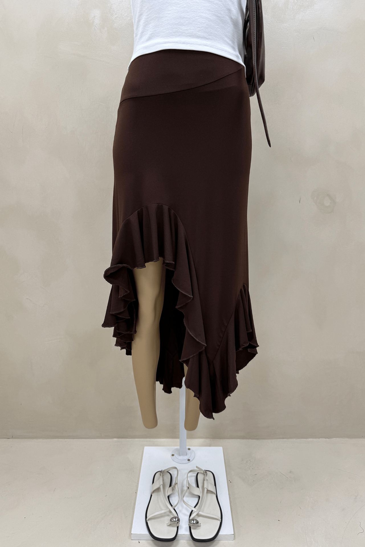 Falda Irregular Volados