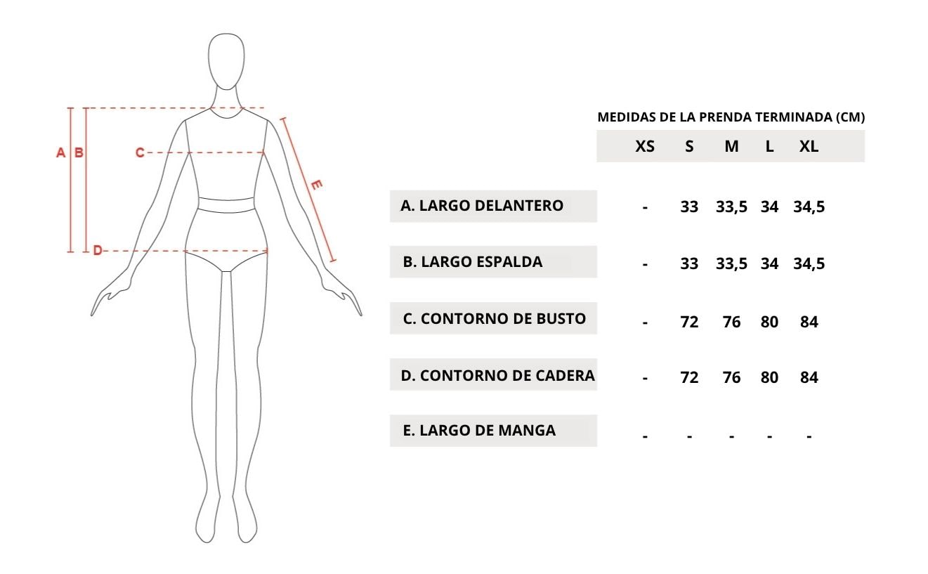 Tabla de talles
