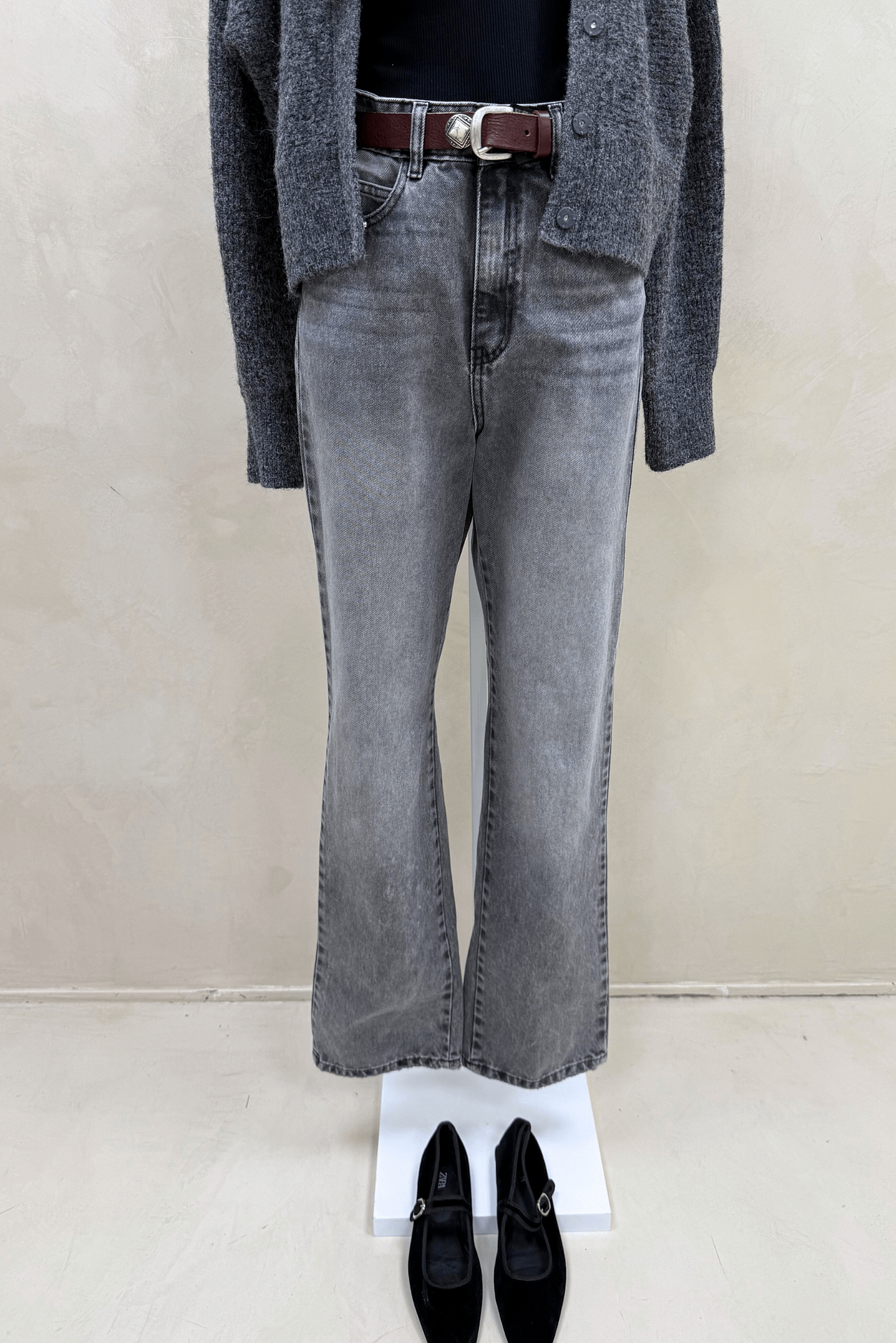 Jean Straight Full Cindy Black 