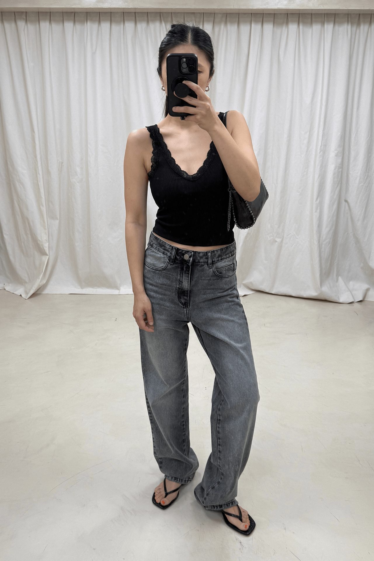 Jean Straight Full Cindy Black 