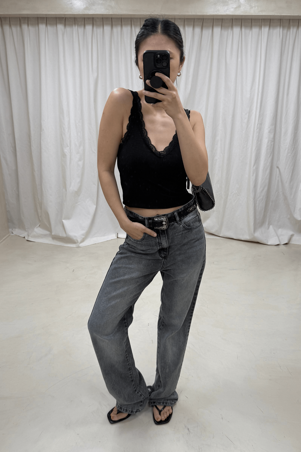 Jean Straight Full Cindy Black 