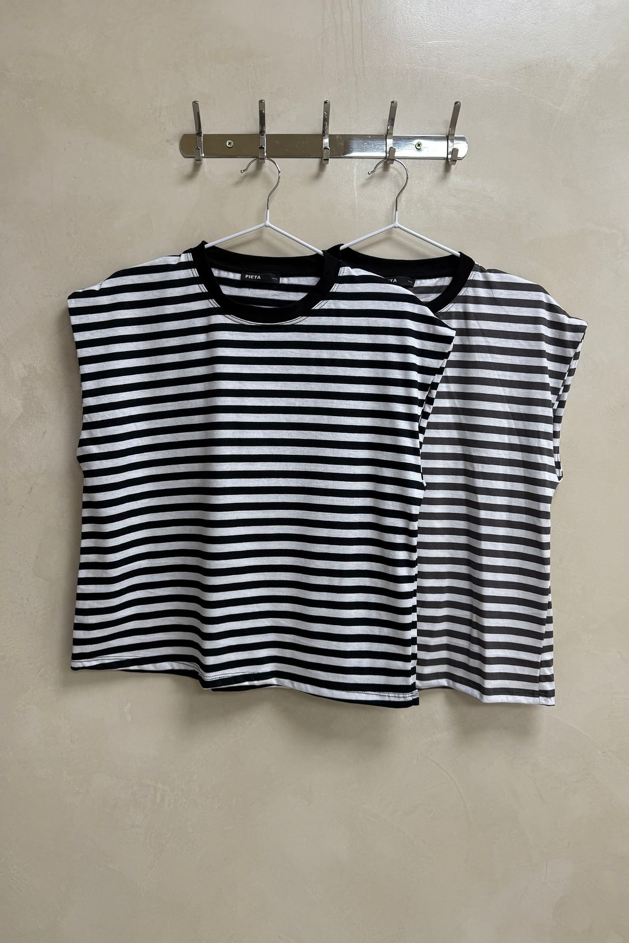 Remeron Over Sin Mangas Rayado 