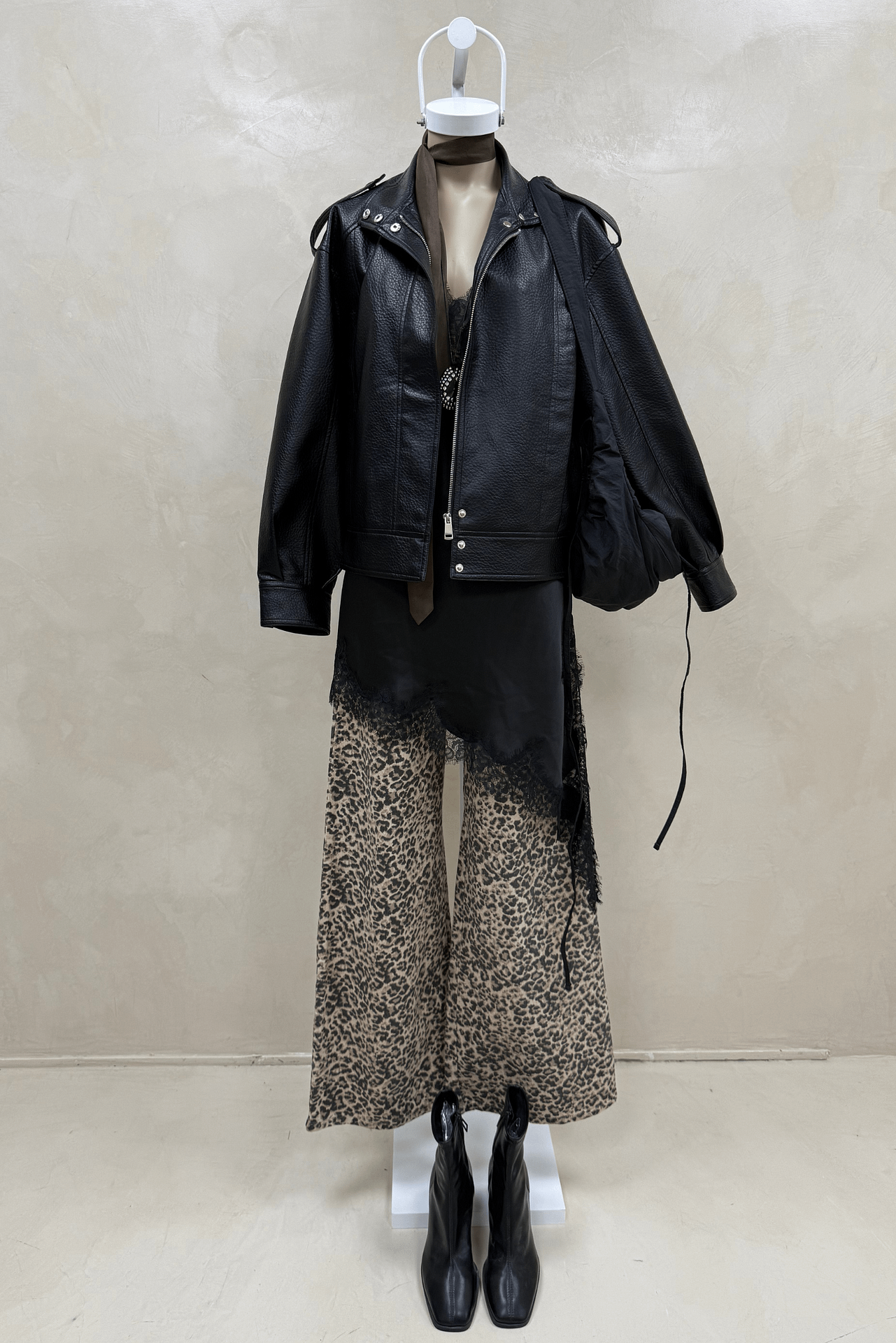 Jean Wide Leg Full Animal