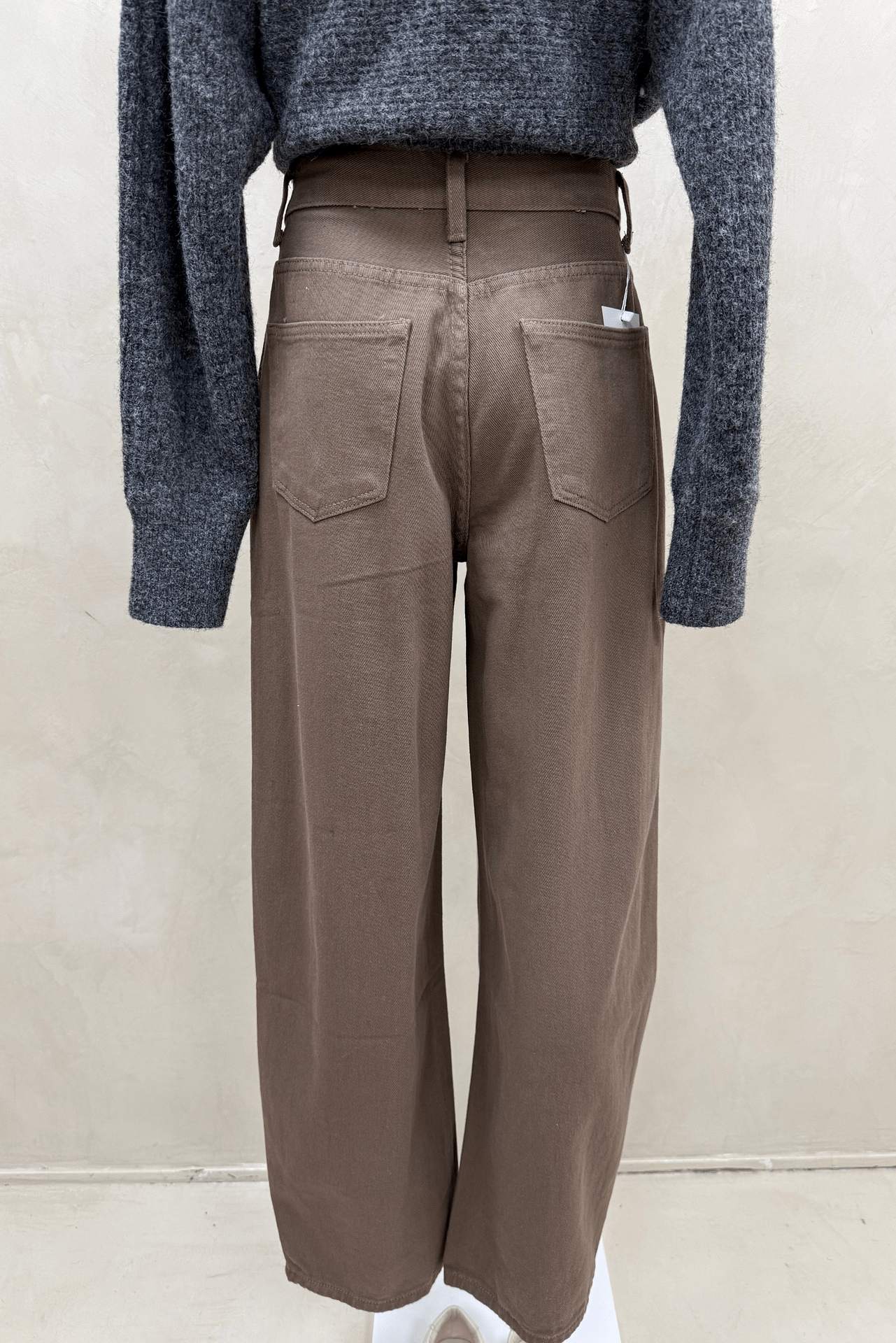 Jean Wide Balloon Choco