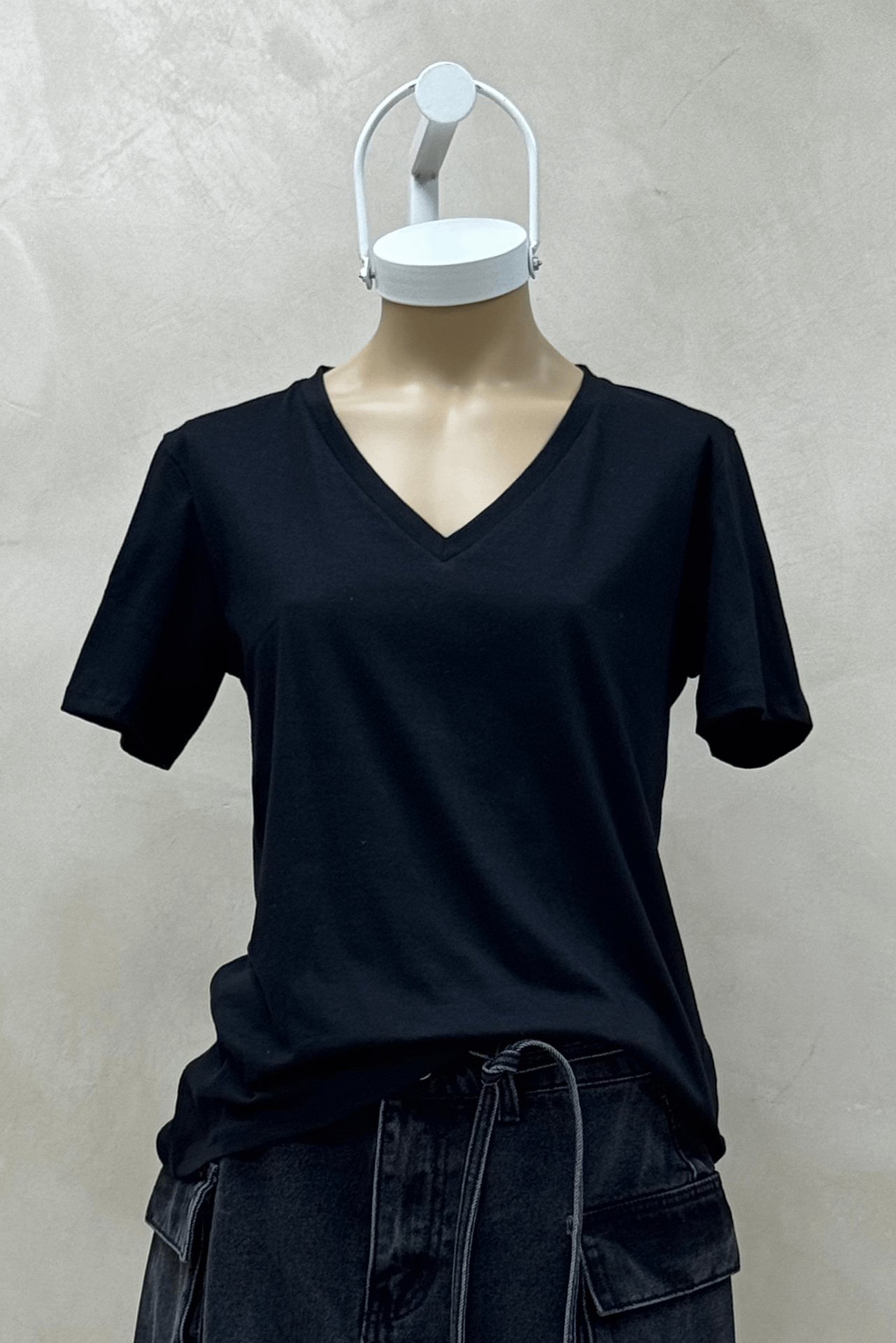 Remera Basica Escote V