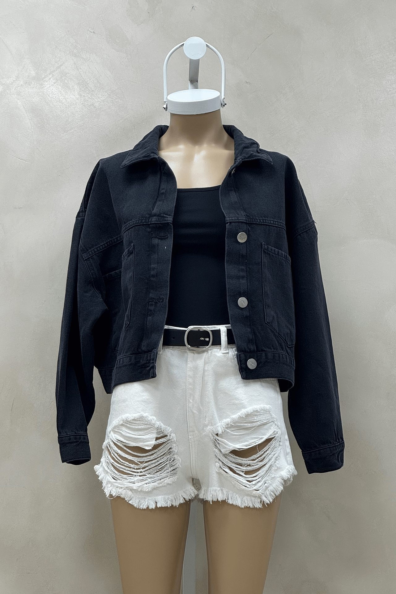 Short Off White Roturas